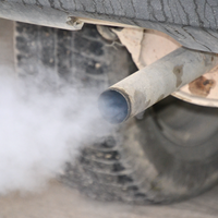 exhaust fumes