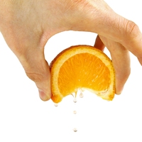 squeezed